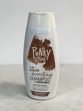 3-in-1 Brown Color-Depositing Shampoo + Conditioner color Mochanificent